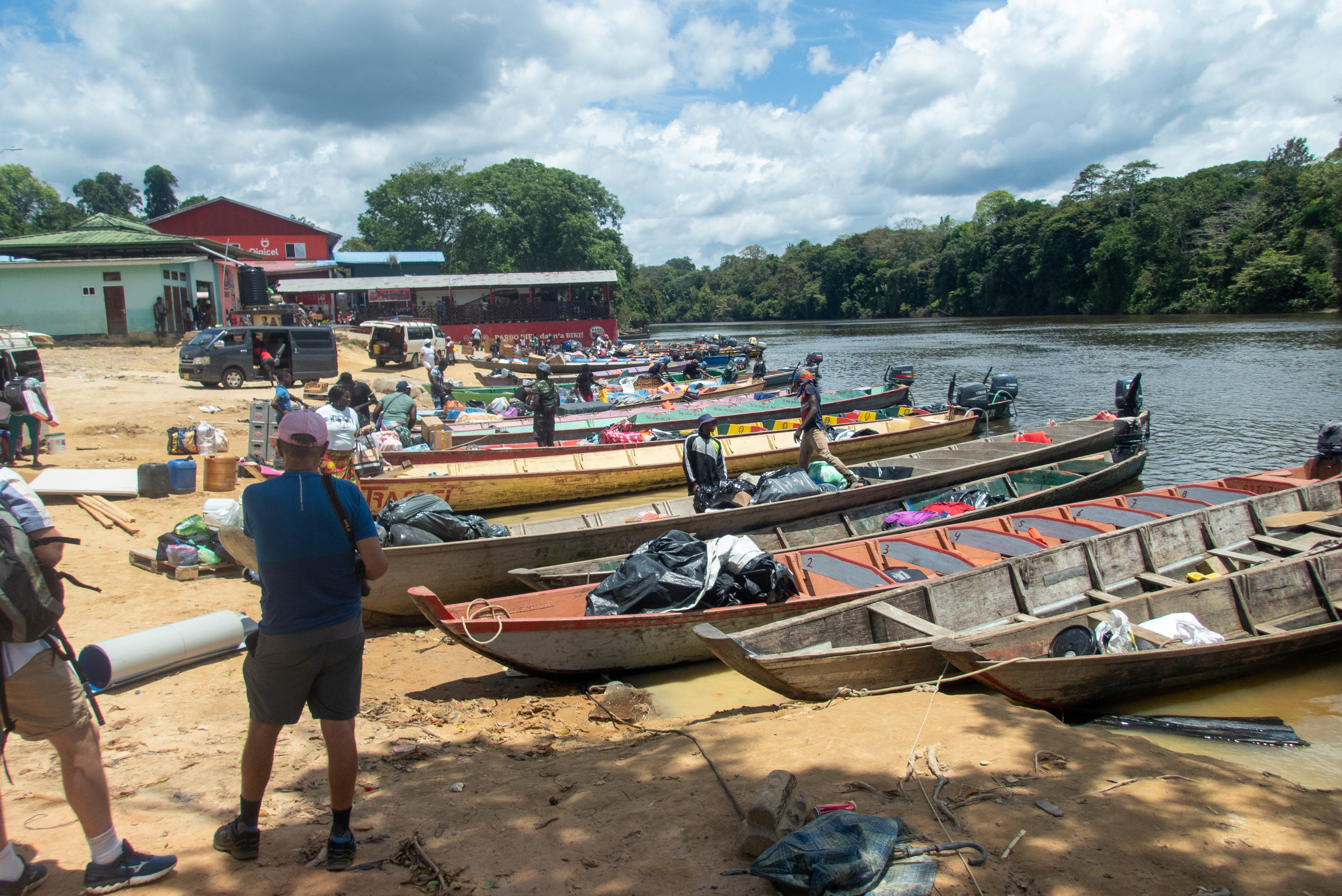 Atjoni is where the river journey starts.
