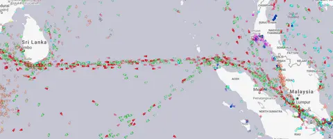 Crossing the Indian Ocean