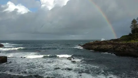 Rainbow off Kiama