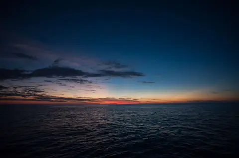 Sunset over Big Broadhurst Reef