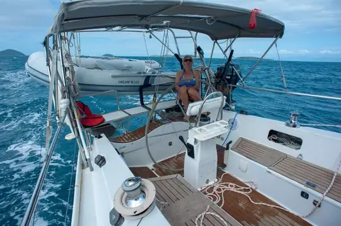 Lesley. On board Anjea