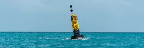 TI Cardinal. Tides are big in Torres Straits so the currents are strong.