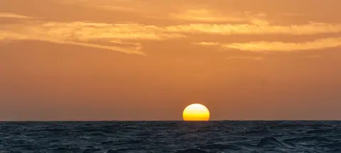Sunset over the Arafura Sea