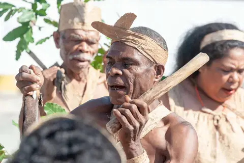 Indiginous Da. Welcoming ceremony
