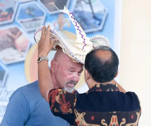 Skippers are Given Roti Hats