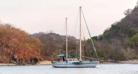 Jean Marie at Anchor near Labuan Bajo