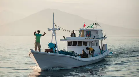 Indonesian Fishing Boat