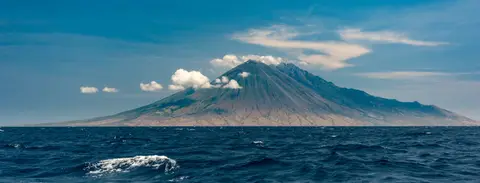 Sangeang Api. . Last erupted in May 2014. I sailed past quietly.