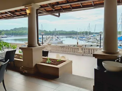 Our Destination.. Sebana Cove Marina, Malaysia, just across the way from Singapore.