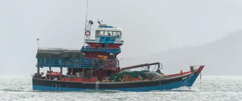 Big Fishing Boat. Apparently they drink a stupendous amount of beer!