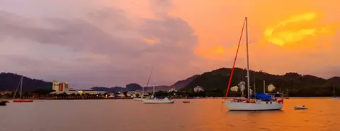 Kuah at Sunset