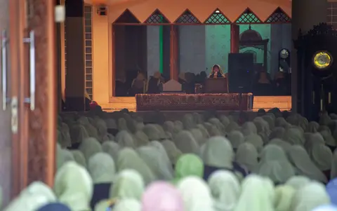 Inside Jami' Mosque