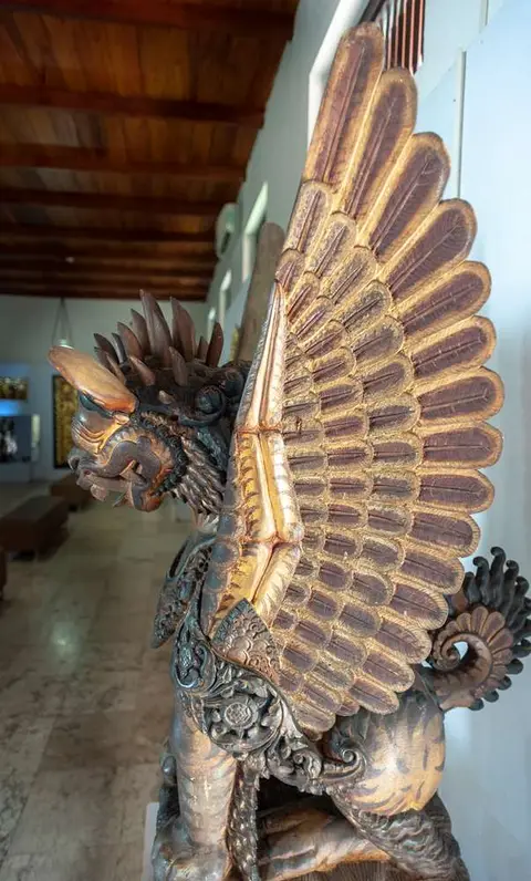 Garduda. The eagle is revered everywhere it seems.