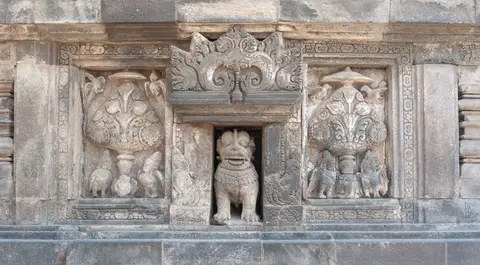 A Prambanan Lion