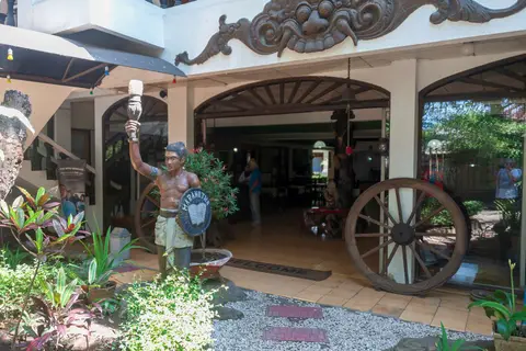 Hotel Entrance. I stayed here in Malang. Excellent.