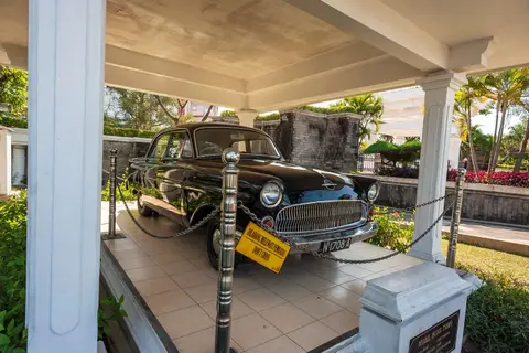 Bung Tomo's Car. He was a rabble-rouser on the right side of the struggle for independence (~1945) and thus a hero