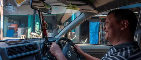 My Guide to Surabaya. Not much English but he worked out what I wanted.