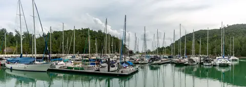 Rebak marina panorama