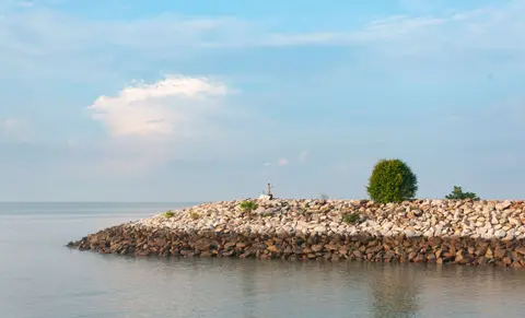 The Marina entrance.