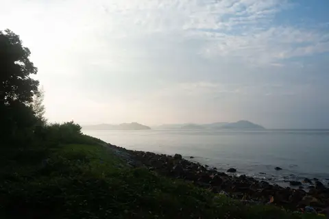 Langkawi in the distance