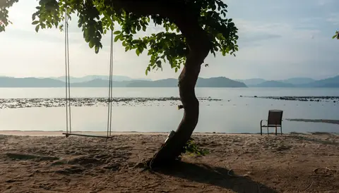 Rebak beach.