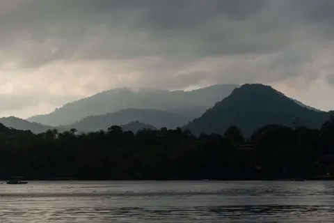 Weh Landscape. Sabang is situated on the island of Weh, which is quite hilly inland.