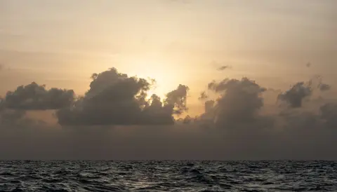 Indian Ocean Clouds
