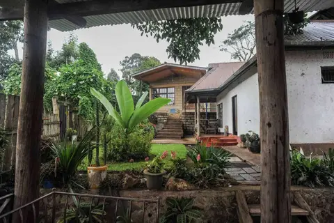 Permaculture Garden. Like the entire area, everything at the farm is inspired by permaculture.