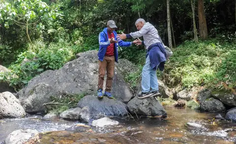 Dancing on Rocks. Us old farts are not as nibble as we used to be.