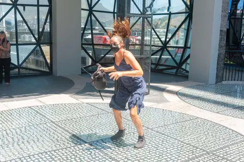 Didn't Break!. Dancing on the roof of the MOCCA silos