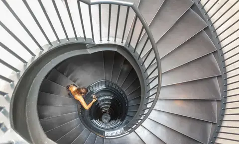 Escher. Staircase at MOCCA