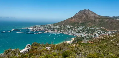 Simonstown. Just over the mountain from Cape Town.