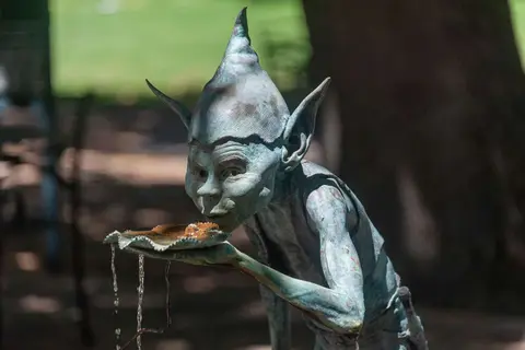 A Sip of ... Water.. At Spiers wine farm.