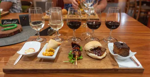 Wine Pairing. Food and wine from Neetlingshoff