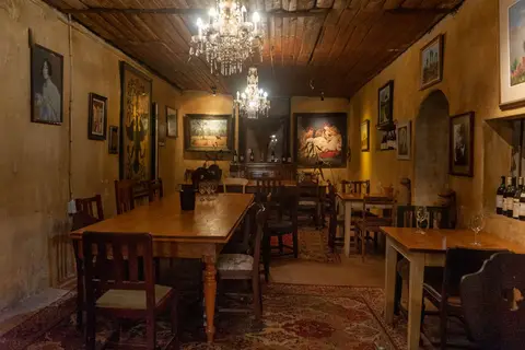 Muratie. Muratie wine farm dining room.