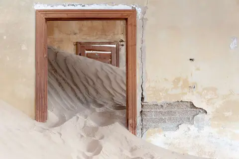 Door and Sand