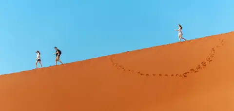 Coming Down the Dune