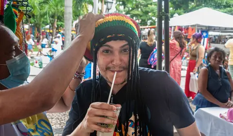 Eduardo the wannabe rastafarian