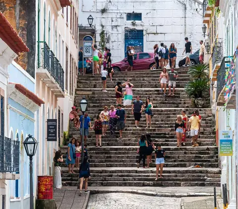 Steps into the Old Town