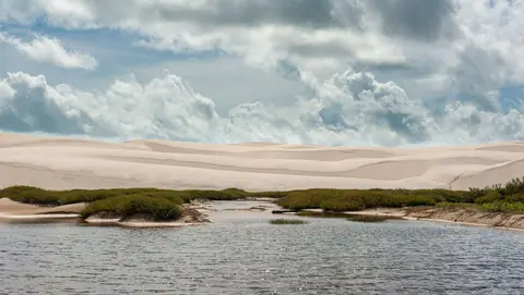 Dunes and Freshwater Lake