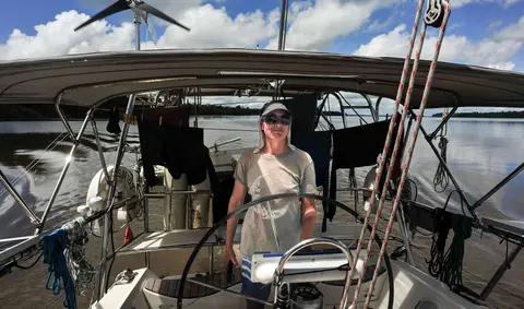 Merel on the Suriname River
