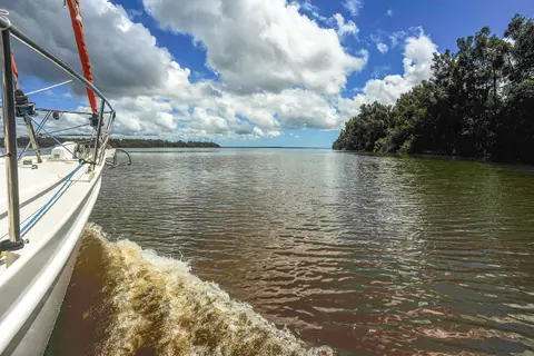 Making Way up the Suriname River