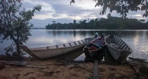Evening over Brokopondo Lake