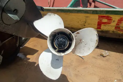 Damaged prop