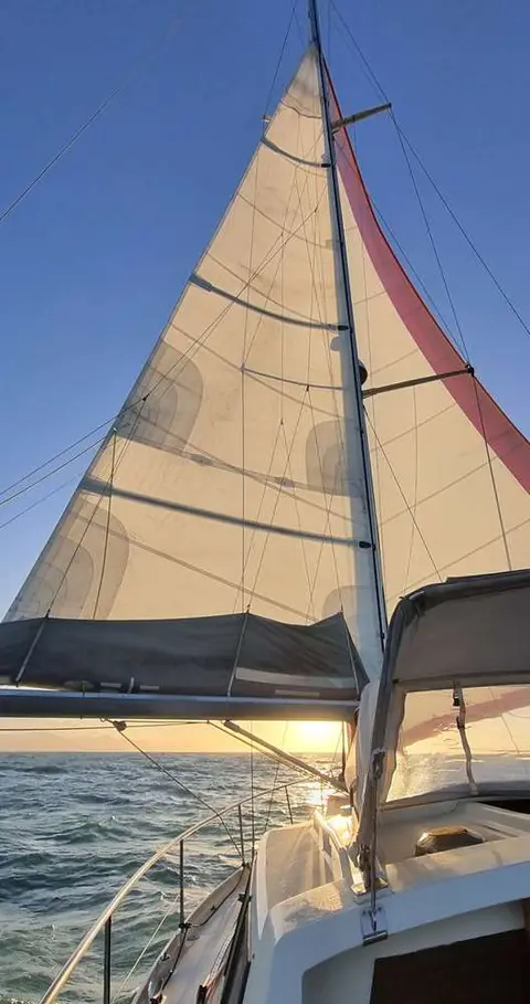 Sails in the Sunset