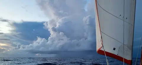 Weather. On the passage from Bermuda to Azores.