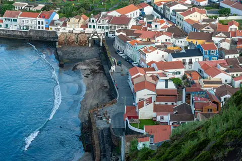 Porto Pim. The old whaling station is at Porto Pim, a 'suburb' of Horta.