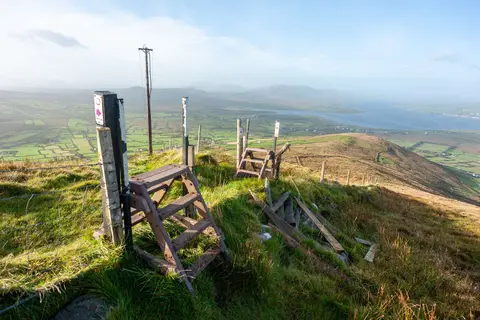 View from Castlequin Summit