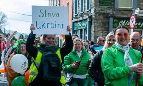 Ukranians Gone Green. Many displaced people now call Caheersiveen home.