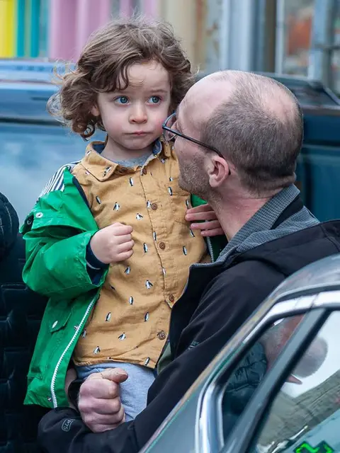 Lost. This father has no chance